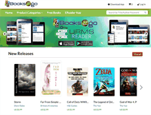 Tablet Screenshot of ebooks2go.com